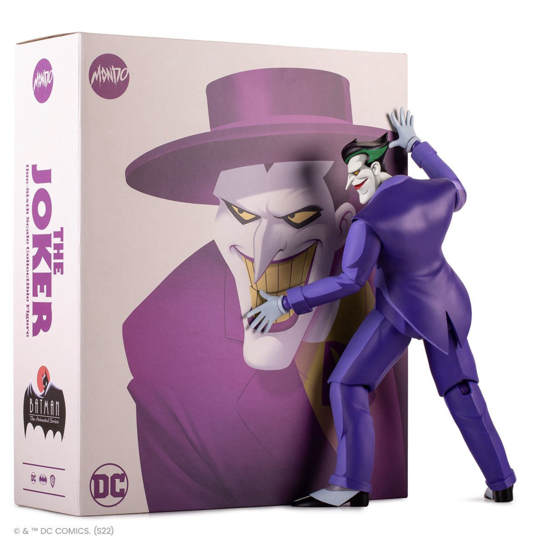 Mondo's BATMAN: THE ANIMATED SERIES Batman and Joker Action